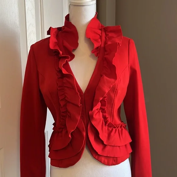 INC-RED Jacket Size SM - Picture 3 of 6